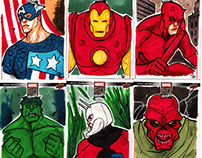 Marvel 80th - Sketch Cards