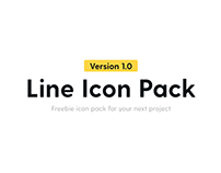 Line icon Pack 1.0 is out