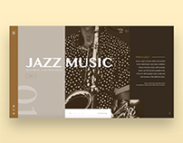 Jazz Music Website | Daily Creative Challenge #3