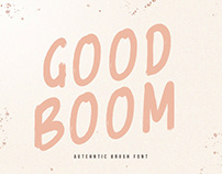 Goodboom Brush Font