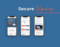 Secure Digital Signing Company Website ReDesign