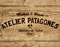 Atelier Patagones Logo Sello Fuego