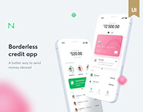 Borderless credit app