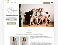 Website design for Linenu