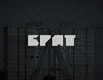 BPAT (БРАТ) free font