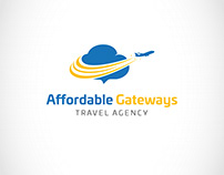 Affordable Gateways - Travel Agency Logo Design