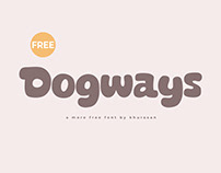 Dogways Font free for commercial use