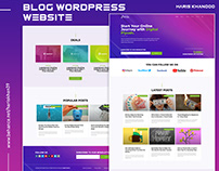 Blog WordPress Website Design