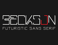Beckson - Futuristic Font