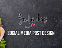Salados Social Media Post Design
