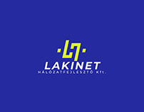 Laknet logo design
