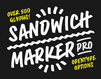 Sandwich Marker Pro Font