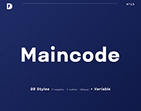 Maincode Typeface