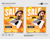 Free Sales Flyer Template