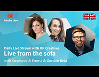Adobe Live from the sofa UK with Gordon Reid