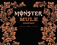 Monster Mule Label Illustsrated by Steven Noble