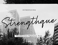 Strenghtque - Free Font