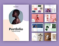 Colorful Portfolio Layout (Download)
