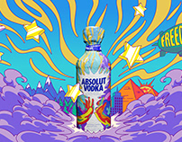 Absolut Vodka- Limited Edition Design