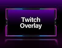 Twitch overlay - Free download (PSD)