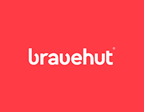 Bravehut Digital Agency Branding / Wordmark