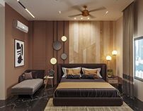 THE VISION OF MASTER BEDROOM BY TANHA PATEL (ART HOUSE)