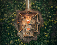 MYANMAR Temples from Above