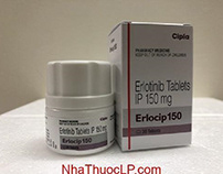 Thuốc Erlocip 150mg Erotinib điều trị ung thư phổi