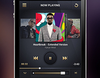 iOS Music Player App
