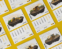 Zeppelin Cat | Calendar Design