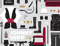 Johnny Depp Movie Parts | Limited Edition Poster