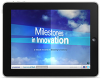 Boeing Milestones iPad App