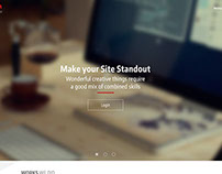 Another responsive theme for the company website