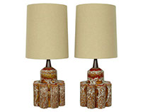 The Hudson Twins - Restyled Vintage Table Lamps