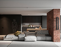 Brick Wall Apartment | Interior Design Project