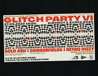 Glitch Party // Gig Poster