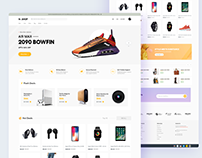 E-Commerce - Landing Page