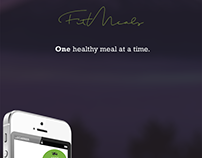 Client/ Fit Meals, full concept branding
