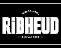 Ribheud | Display Font