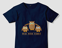 T-shirt Design on Family Theme