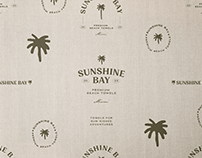 Sunshine Bay - Beach towel brand identity design