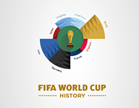 FIFA World Cup History Infographic