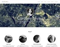 Website Caroline Nicou