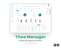 Thea Manager-Admin Panel Dashboard