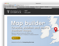 Map Builder web app