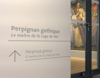 Musée d'art de Perpignan, design d'exposition