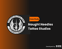 Naughty Needles Tattoo Website Case Study