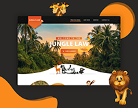 Jungle Law Landing Page