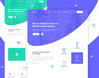 Proline - Business Consulting Landing Page