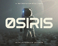 Osiris - Retrofuturistic Font